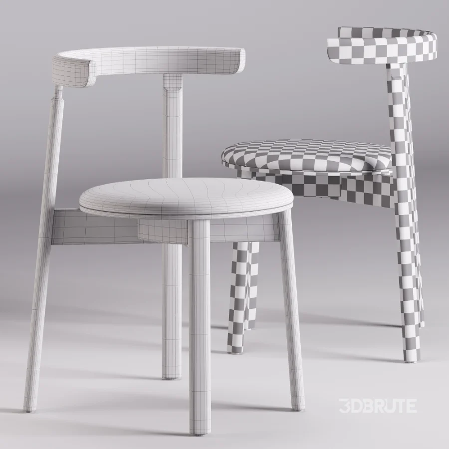 Lunar Wooden Chair Image 7