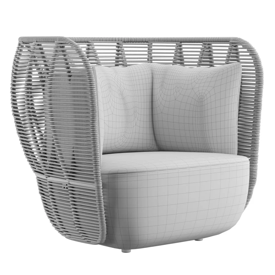 Bay Outdoor Armchair V1 Image 7