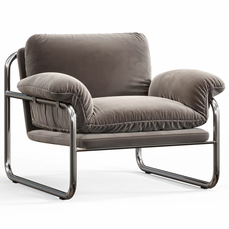 Desmond Leather Armchair By Westelm Image 1