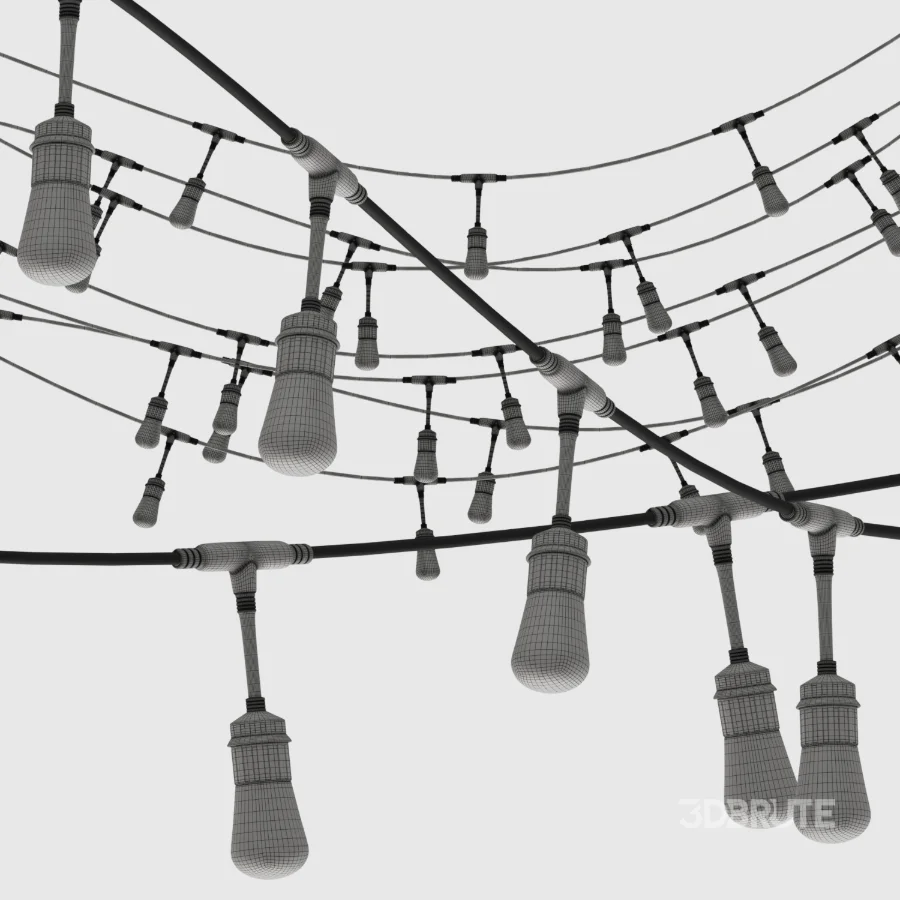 Editable Garland Retro Image 5