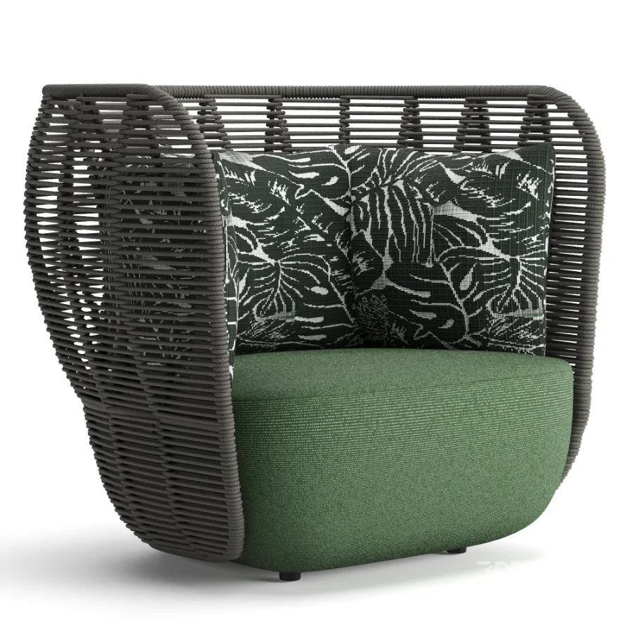 Bay Outdoor Armchair V1 Image 3