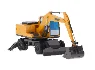 Excavator Construction Loader DX140W - Thumbnail 1