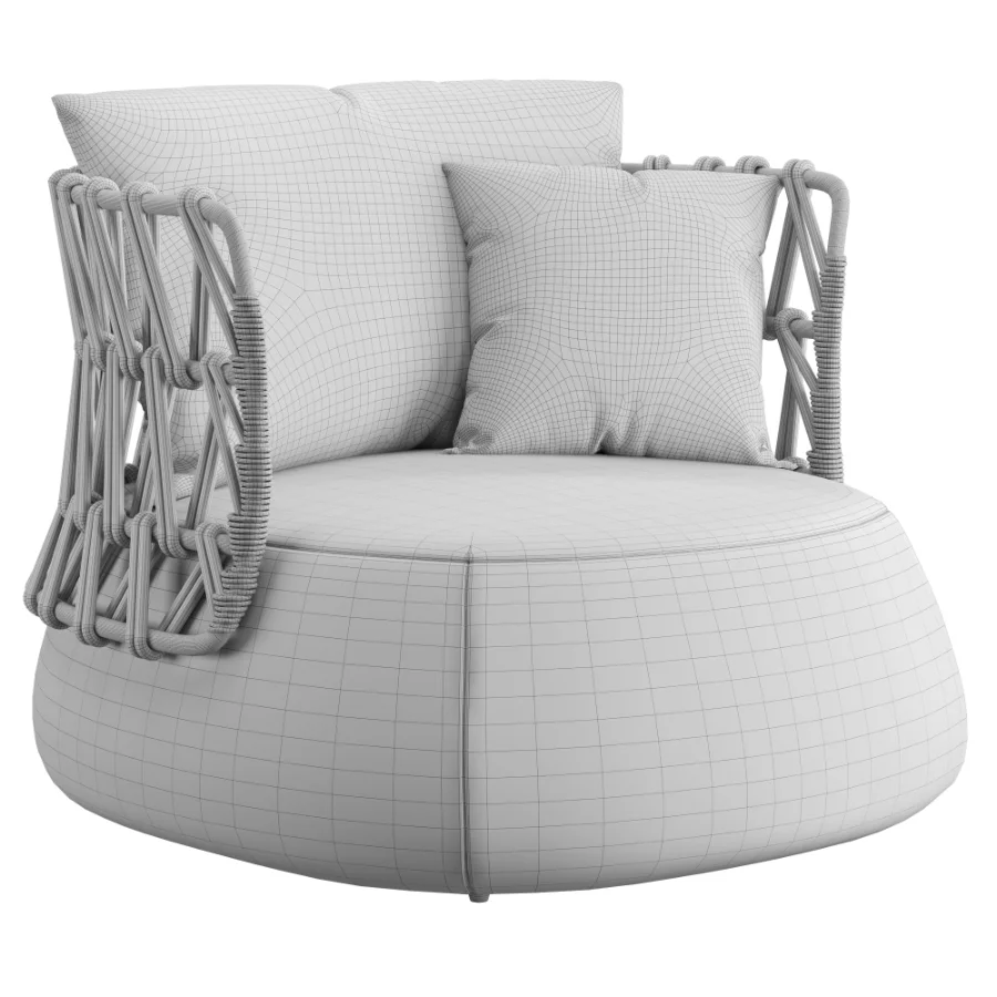 Bay Outdoor Armchair v2 Image 1