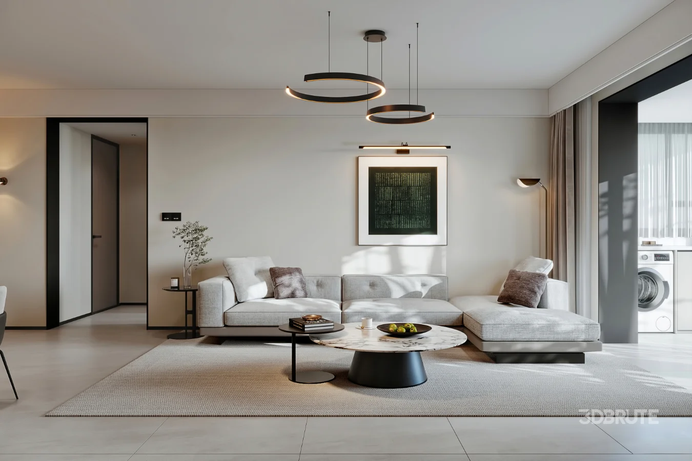 living room dining room Image 8