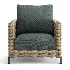 Ray Outdoor Natural Armchair - Thumbnail 4