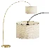 Overarching Linen Shade Floor Lamp - Thumbnail 1