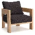 Warhol Iroko Nature Outdoor Armchair - Thumbnail 3