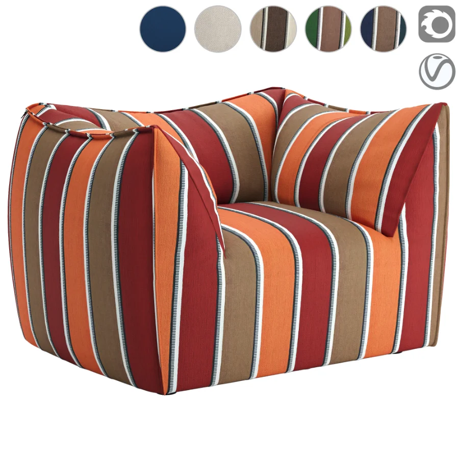 La Bambola Outdoor Armchair Image 1