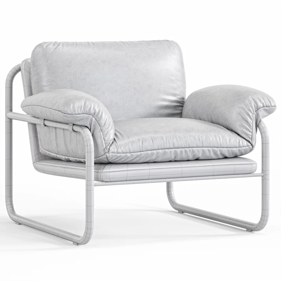 Desmond Leather Armchair By Westelm Image 6