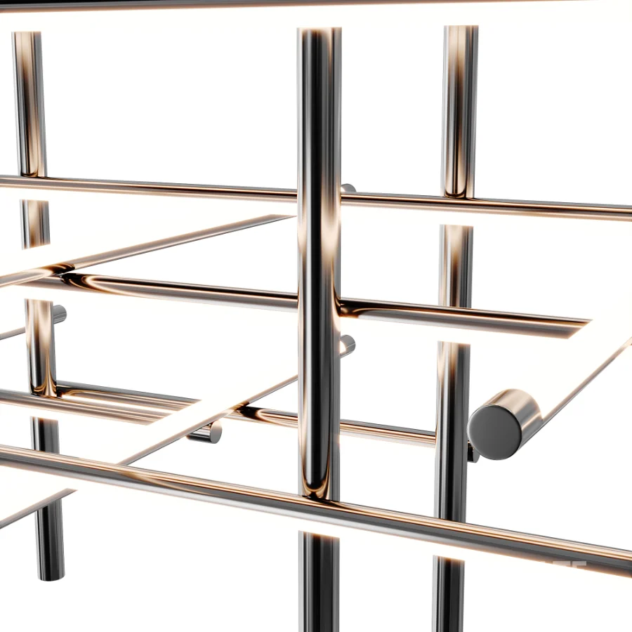 Labyrinth Intersections LED Chandelier Image 8