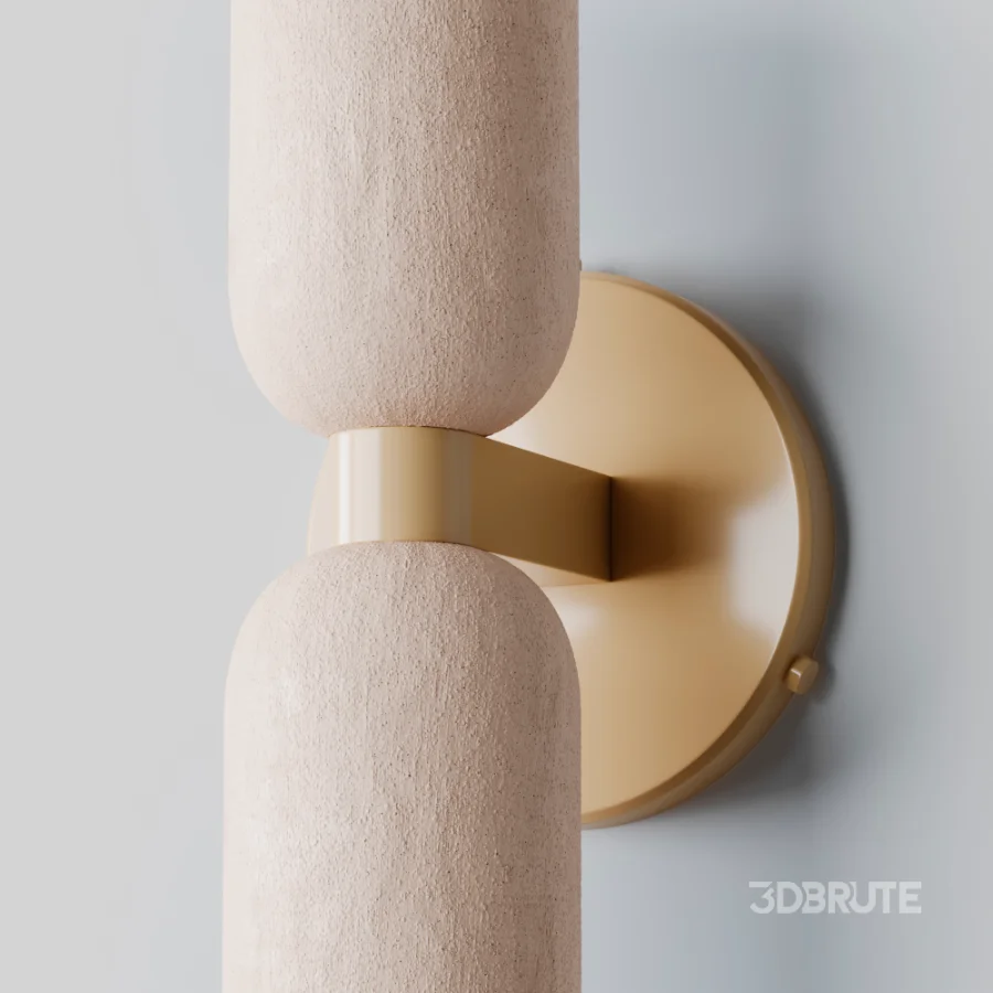 Ceramic Up Down Wall Sconce Image 8