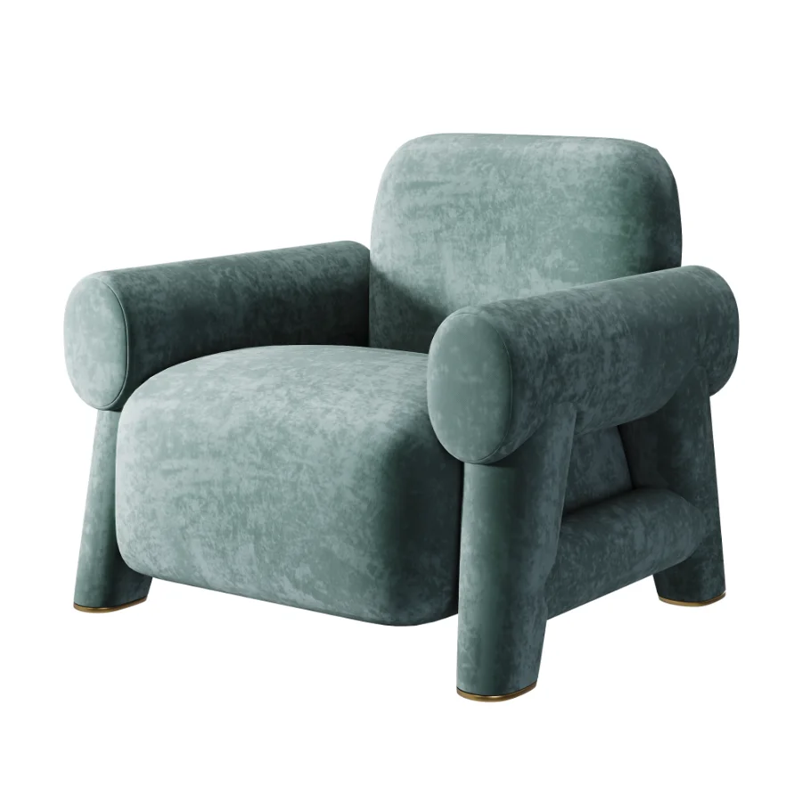 Modern style Lugar Nefertiti armchair Image 3