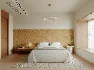 Modern living room and dining room bedroom interior scene - Thumbnail 5