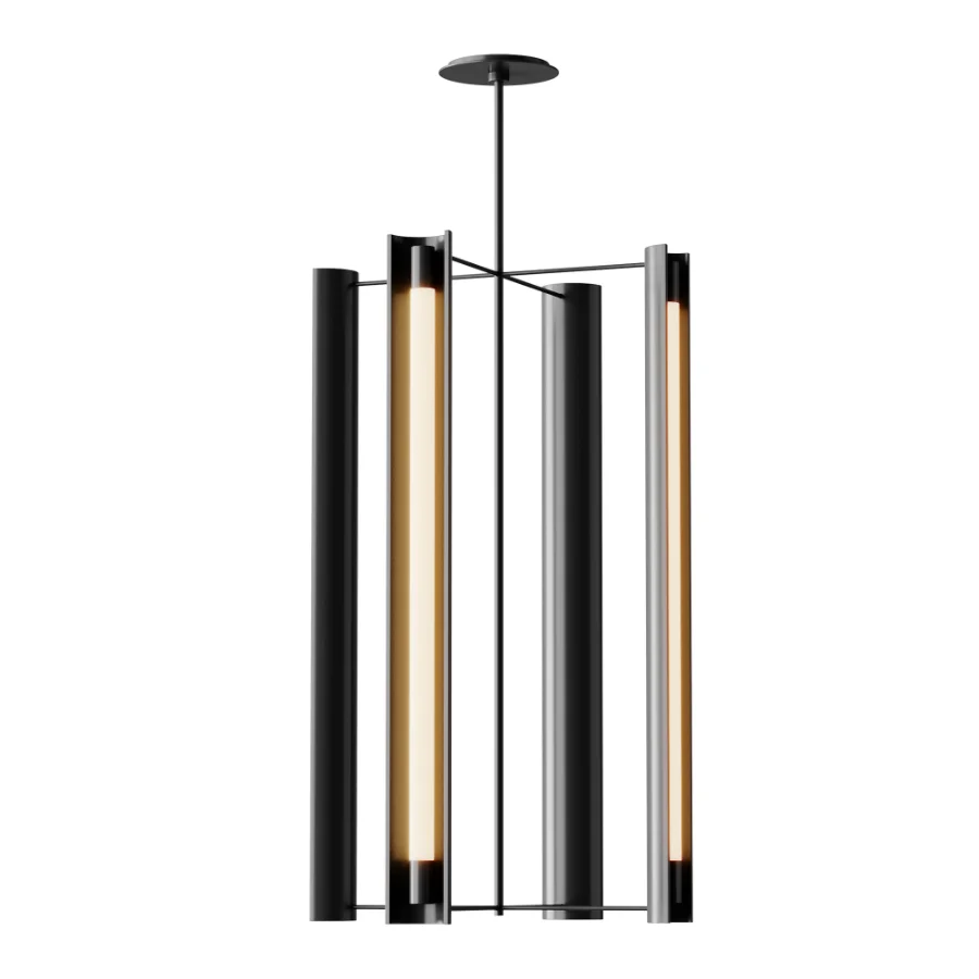 Carson Four Light Tall Pendant Image 3