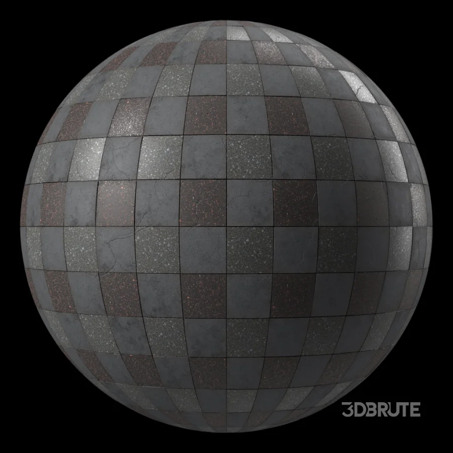 D281 Terrazzo Tiling Materials – Seamless Pbr 4k Image 5