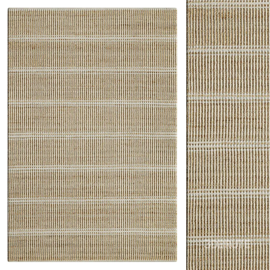 Arbor Ivory Handwoven Jute Rug Image 1