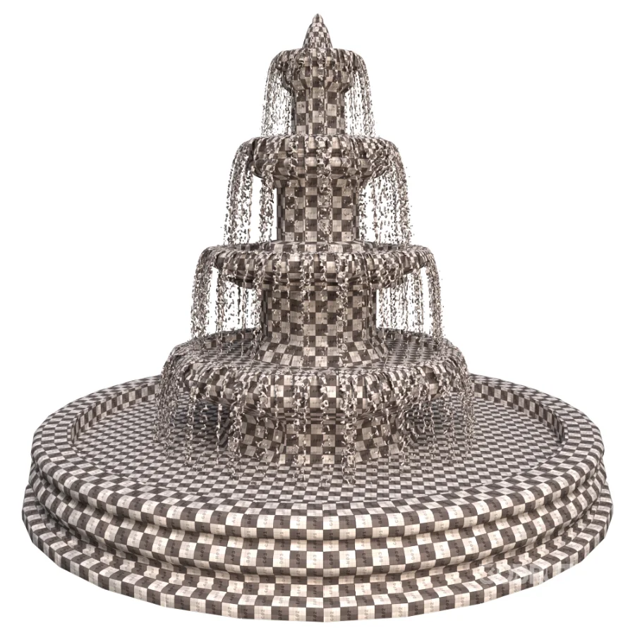 Classic Garden Fountain 01 Image 7