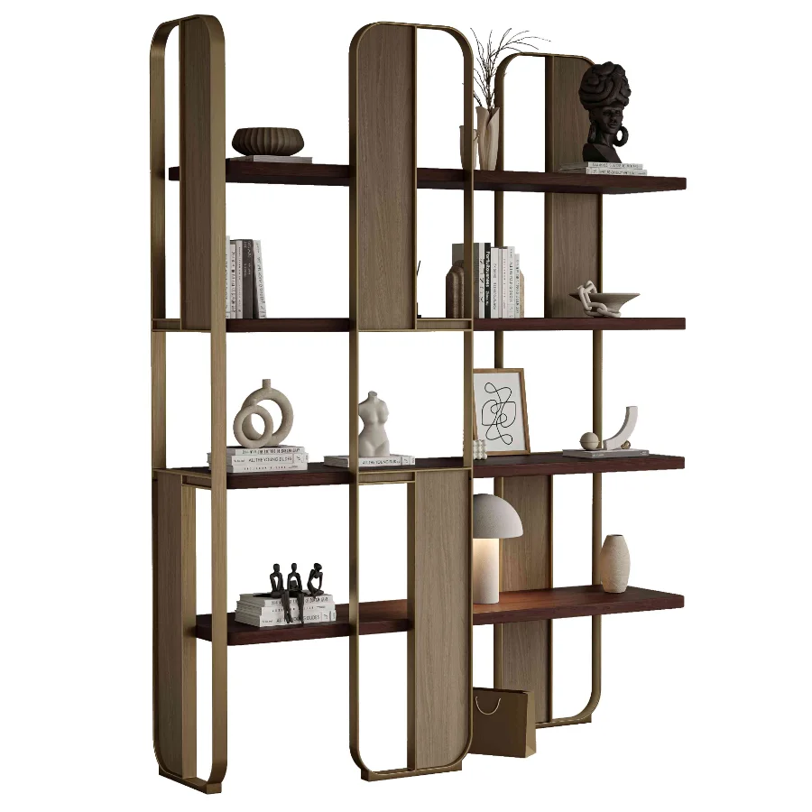 Decorative Shelves-Rack Set 7-Leila Image 1