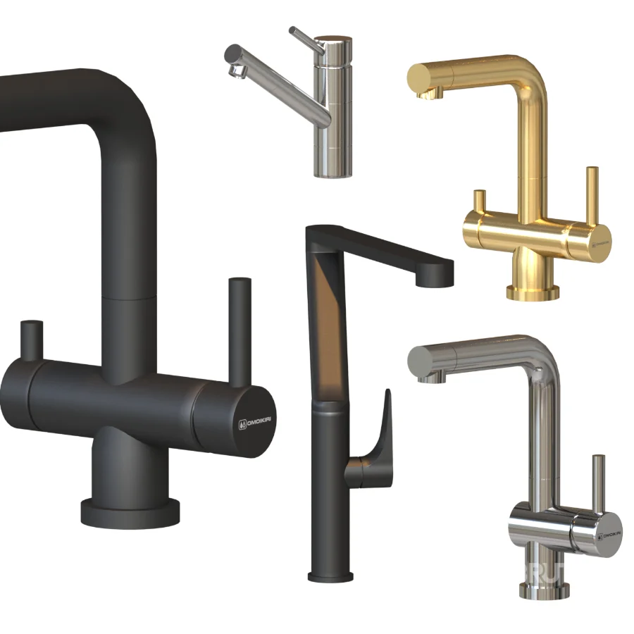 Faucet Omoikiri Set Image 2