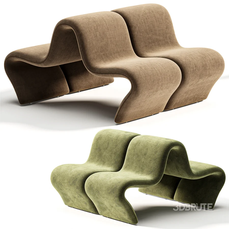 Dos a Dos Louvre Pierre Paulin by 1stdibs Image 6