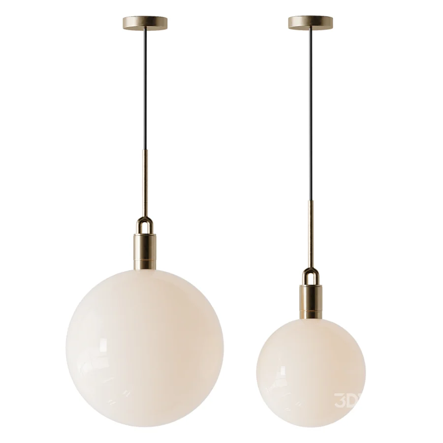 Forked Globe Pendant light Image 5