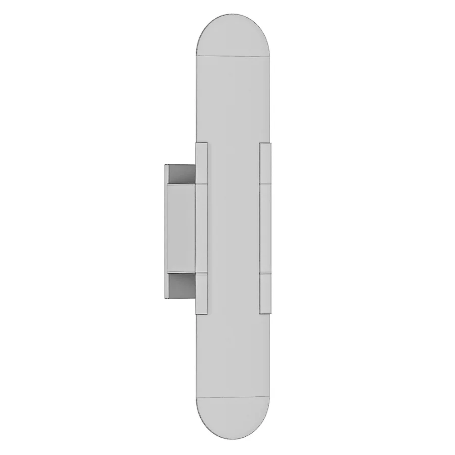 Melange Elongated Alabaster Wall Lamp Image 4