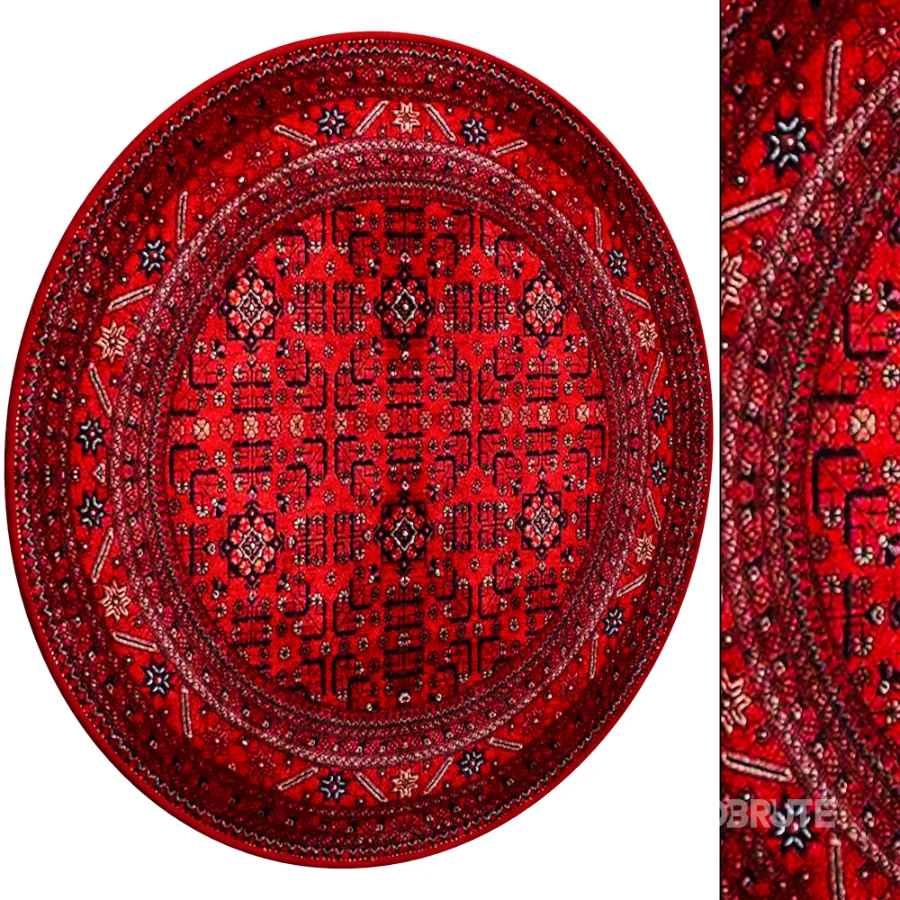 Classic Round Rug Image 1