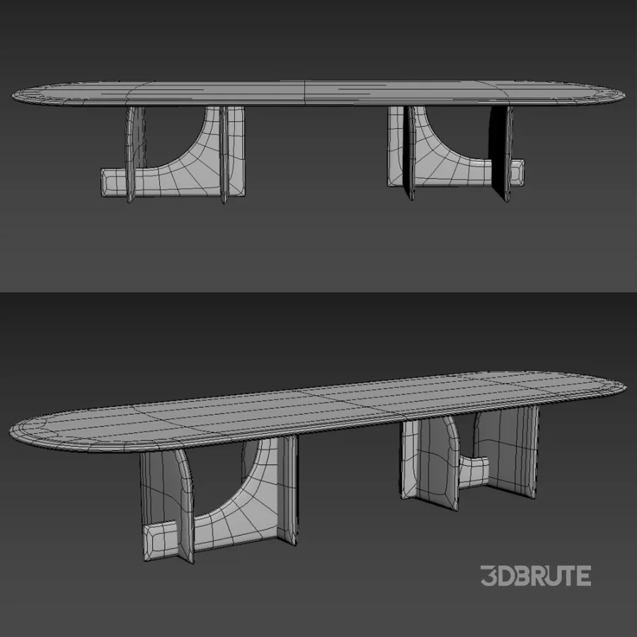 Selce-T Refectory Table 425 By Gallottiradice Image 3