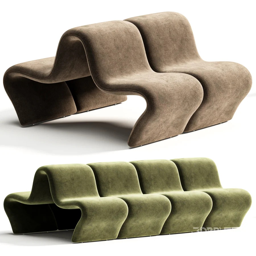 Dos a Dos Louvre Pierre Paulin by 1stdibs Image 2