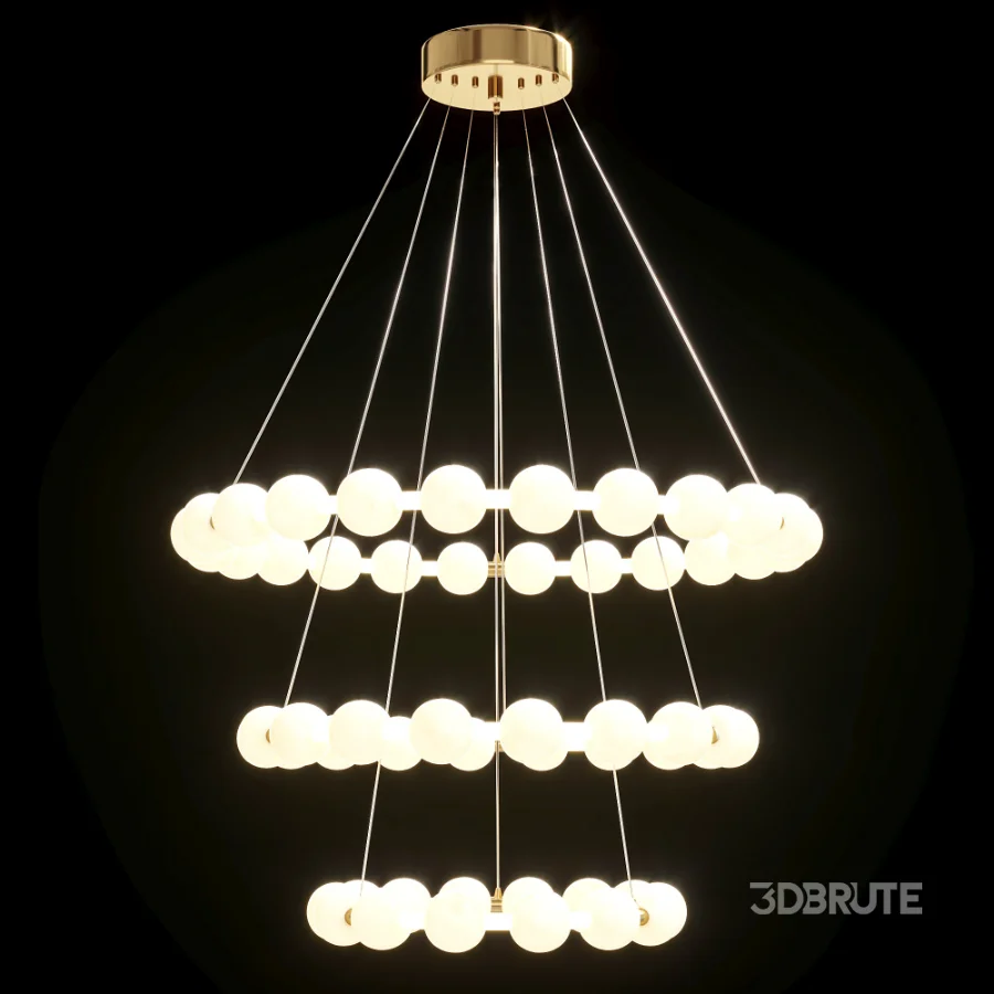 pendant lamp Художественные светильники из испанского алебастра для гостиной. Image 4