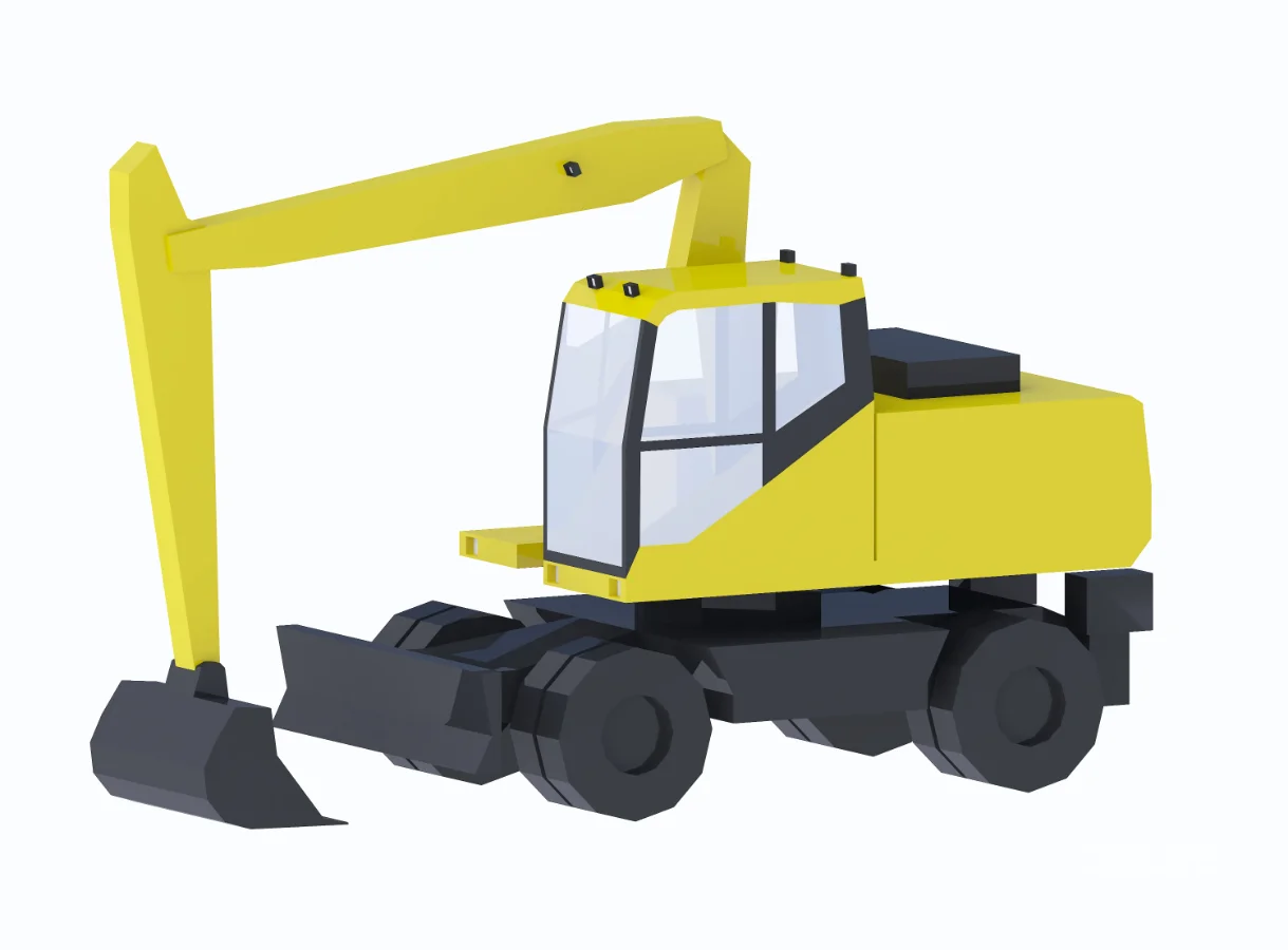 Excavator Construction Loader PW160-7 Simplified Image 2