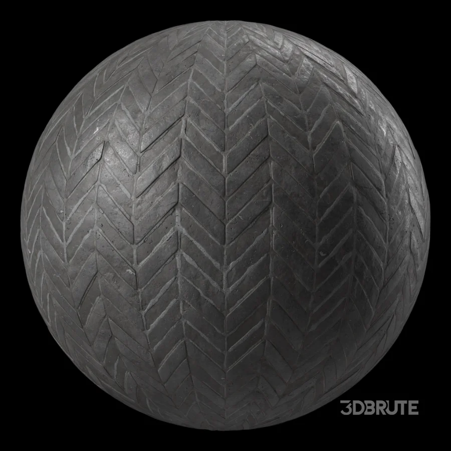 D287 Stone Pavement – Pbr 4k Seamless Image 3