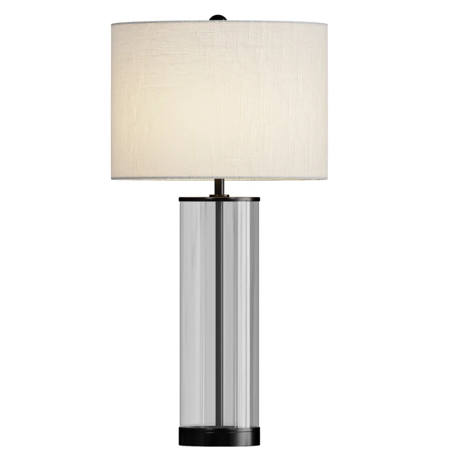 Silberston Glass Table Lamp Image 1
