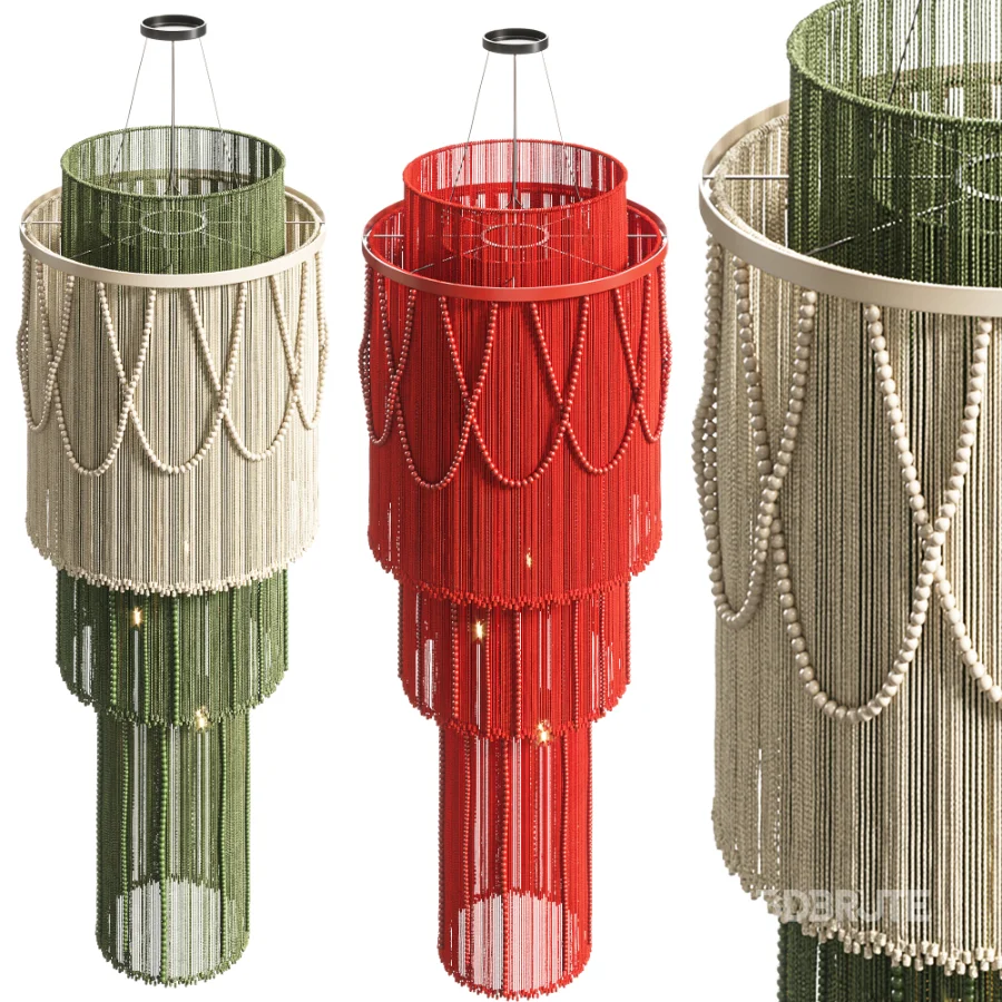 Подвесной светильник Cascade EDL Red Image 5