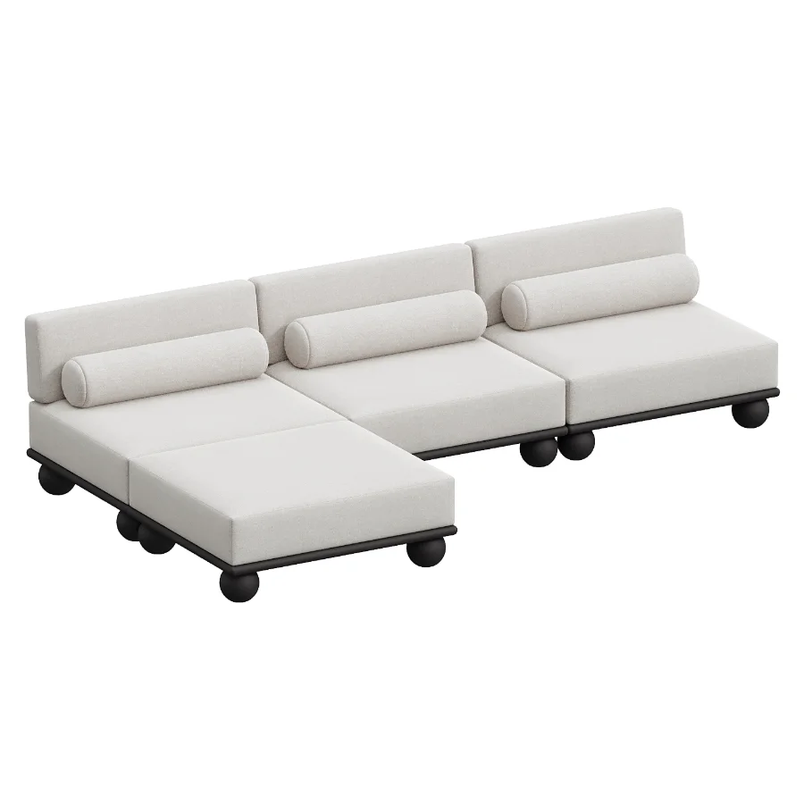 Bali Outdoor Sectional Image 1