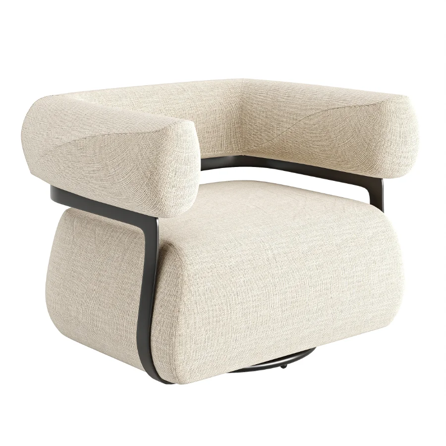Gareth Swivel Chair-Fourhands Image 3