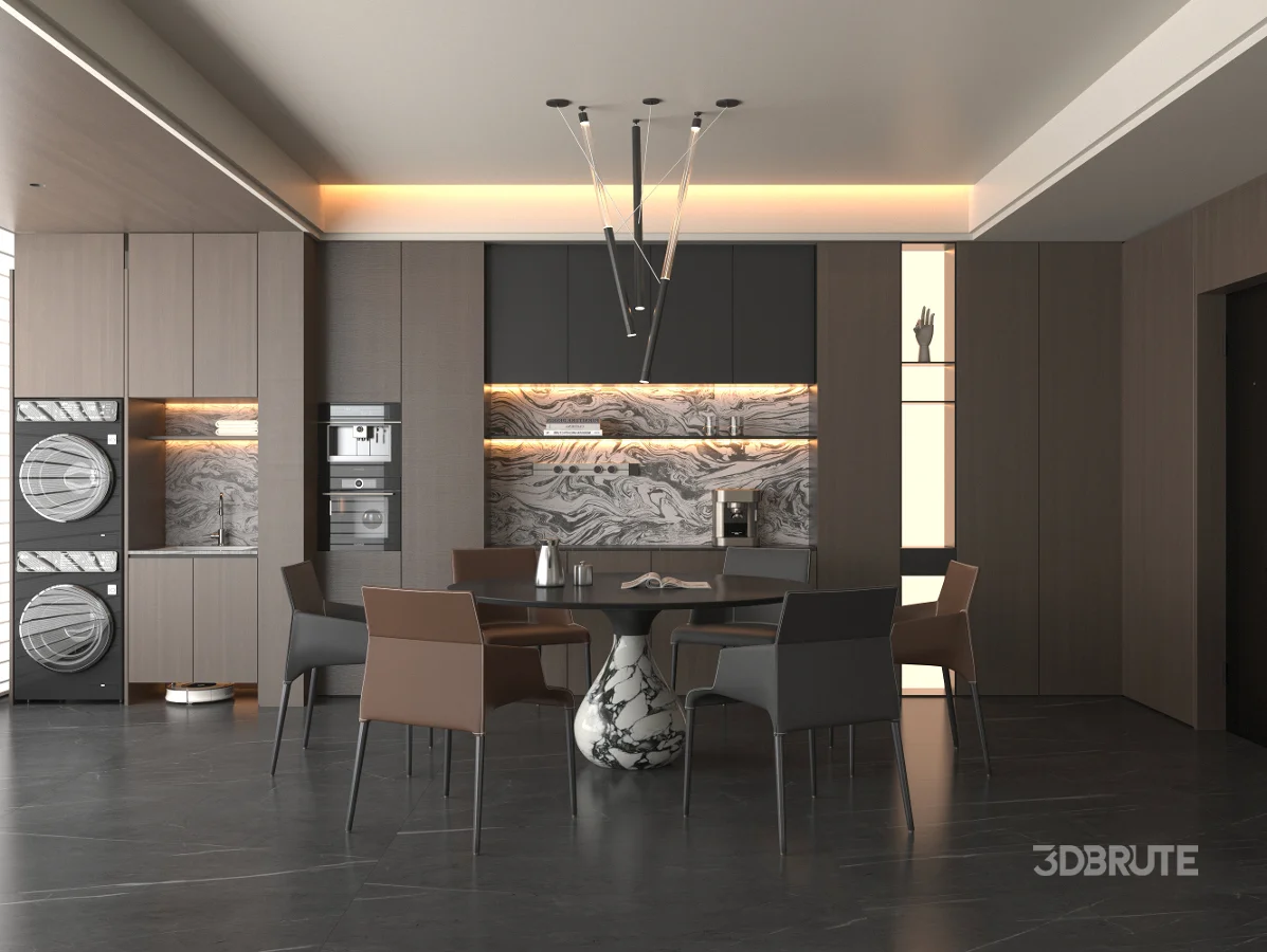 Modern dining room Image 1