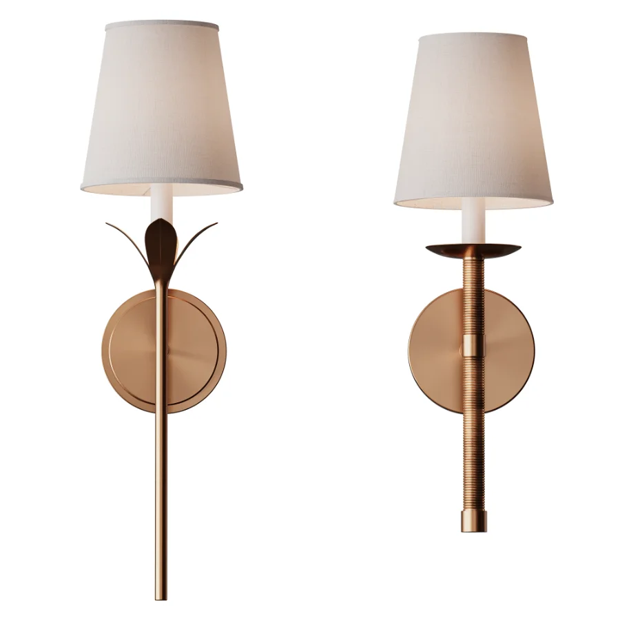 Olive Leaf Stem And Demske Sconce Image 3