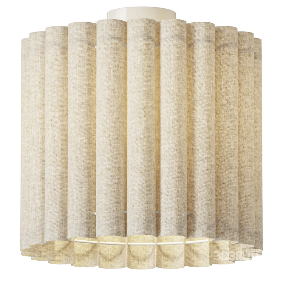 Linen Ceiling Lamp Lucina Image 1