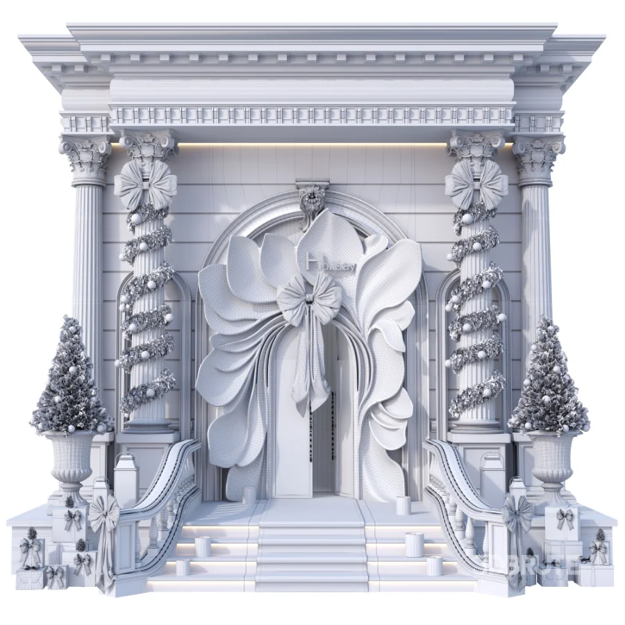 Christmas Entrance Decoration 02 Image 5