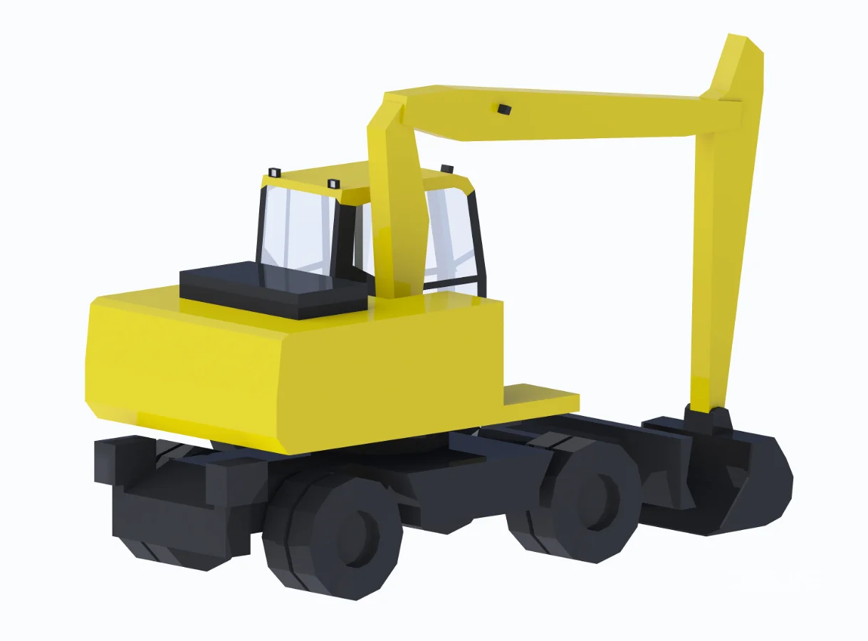 Excavator Construction Loader PW160-7 Simplified Image 4