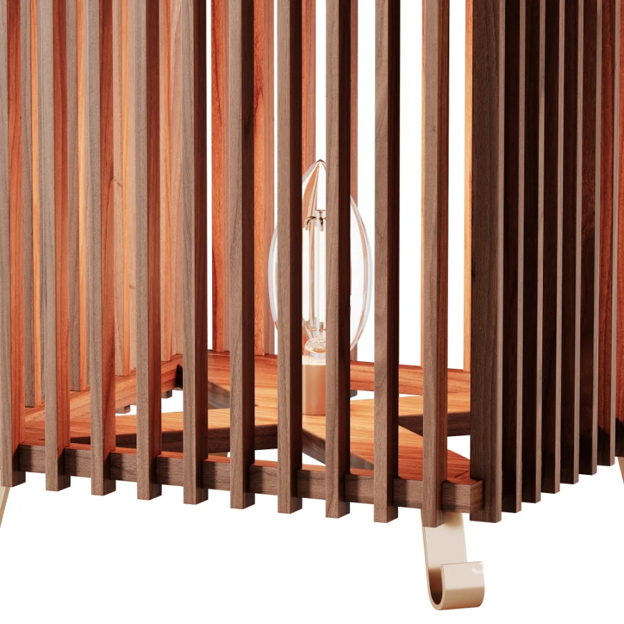 Japanese style floor lamp Image 8