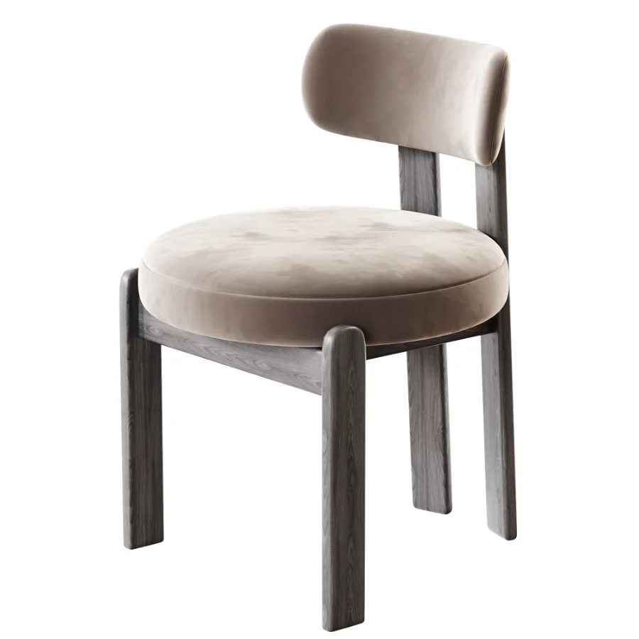 Odessa Vegan Leather Dining Chair Image 6