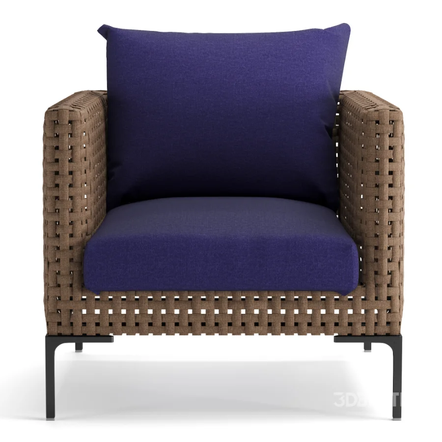 Charles Outdoor Armchair Image 6