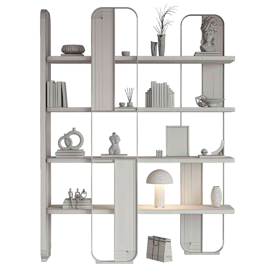 Decorative Shelves-Rack Set 7-Leila Image 7