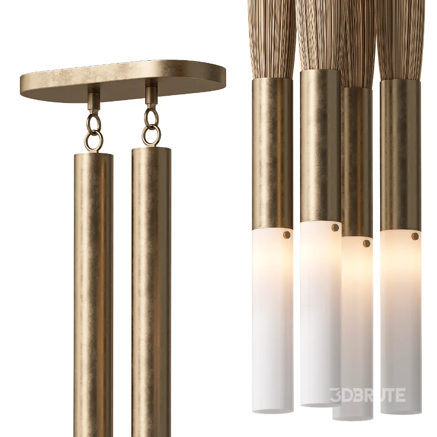 Pendant Lamp Apparatus Horsehair 4 Image 4