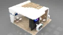 Exhibition Booth 3D Model - Thumbnail 2