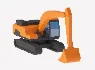 Excavator Construction DX225LC-5 Simplified - Thumbnail 1