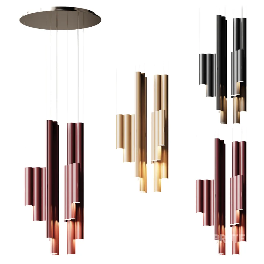 Lambert Fils Silo Atelier 02 Chandelier Image 1