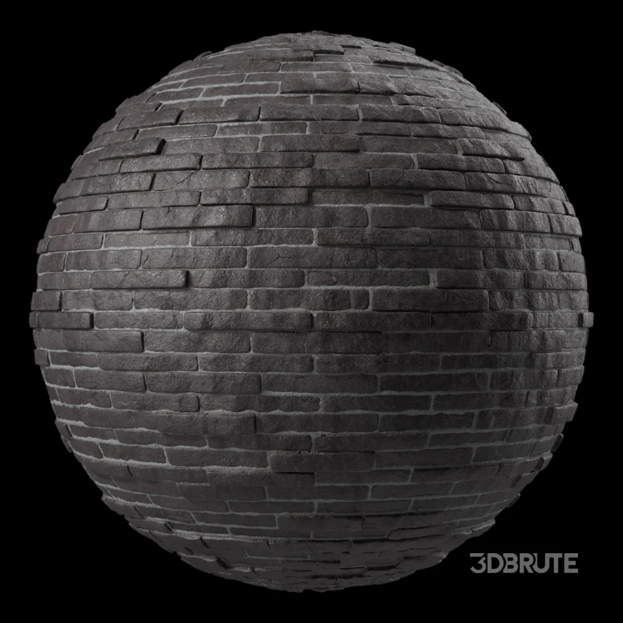 D316 Decorative Slat Stone wall – Sbsar Pbr 4k Seamless Image 1